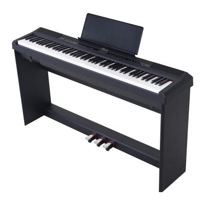 Layar LCD 88-key piano digital keyboard palu penyeimbang penuh